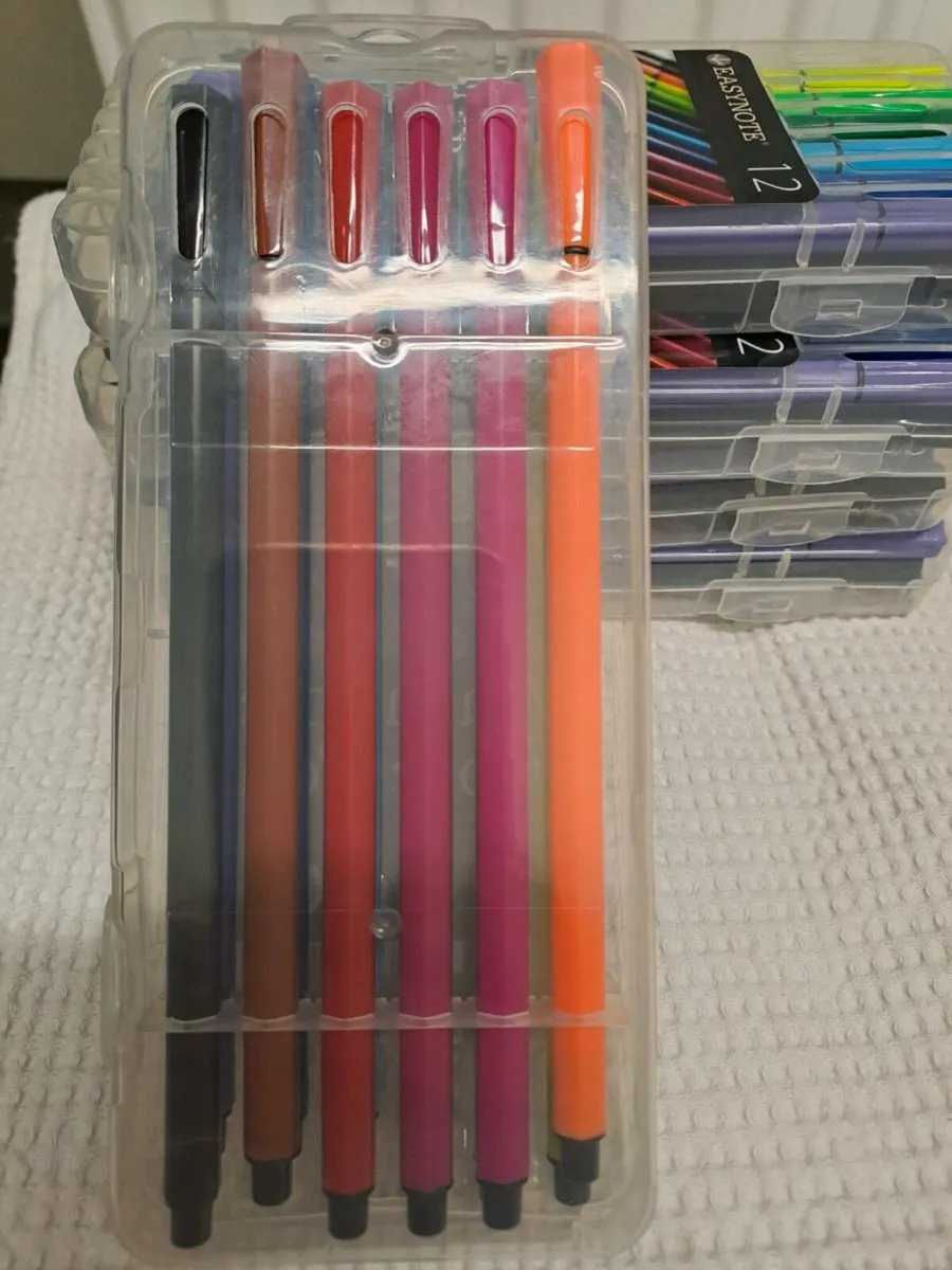 5 Packs Washable Fibre Pens - Image 3