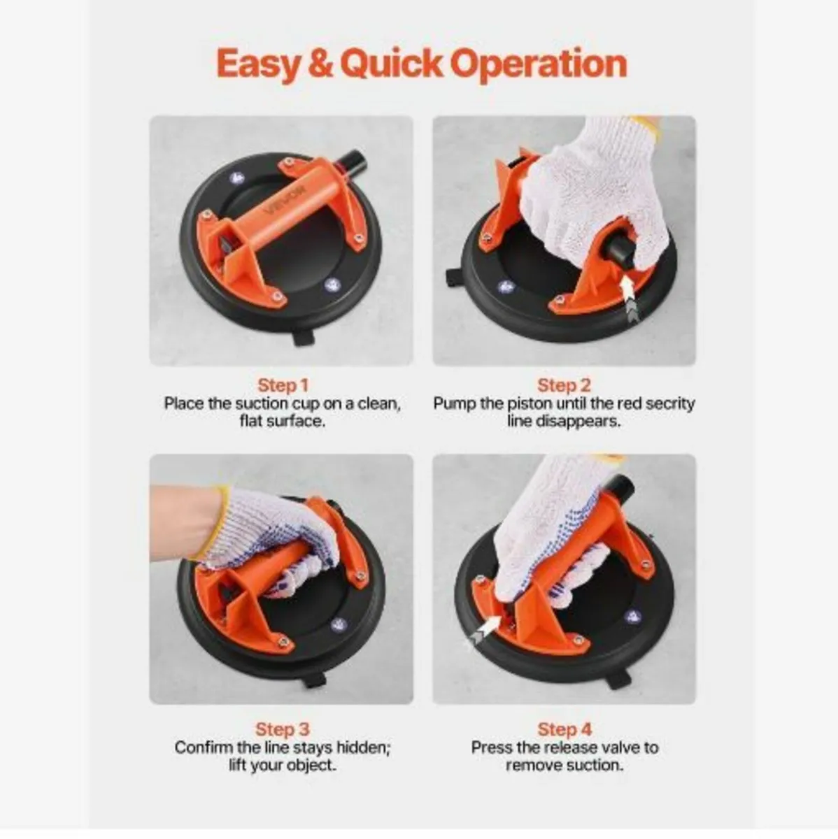 Vacuum Suction Cup, 203 mm - Image 4