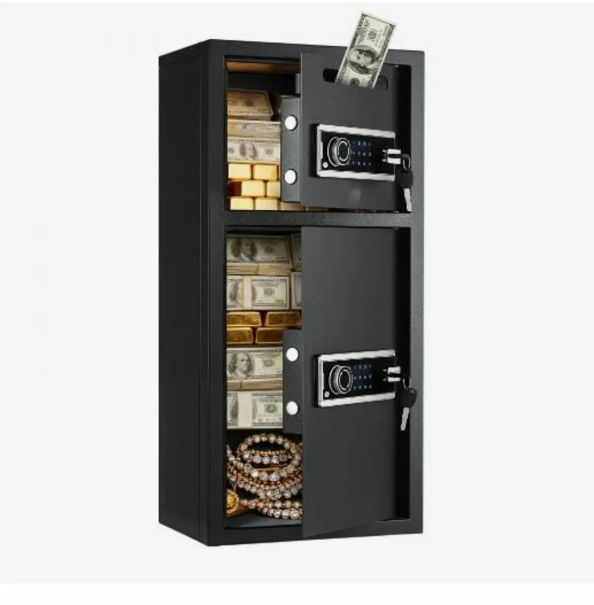 7.2 cu.ft Safe Box, Double Doors Safe Lock - Image 1