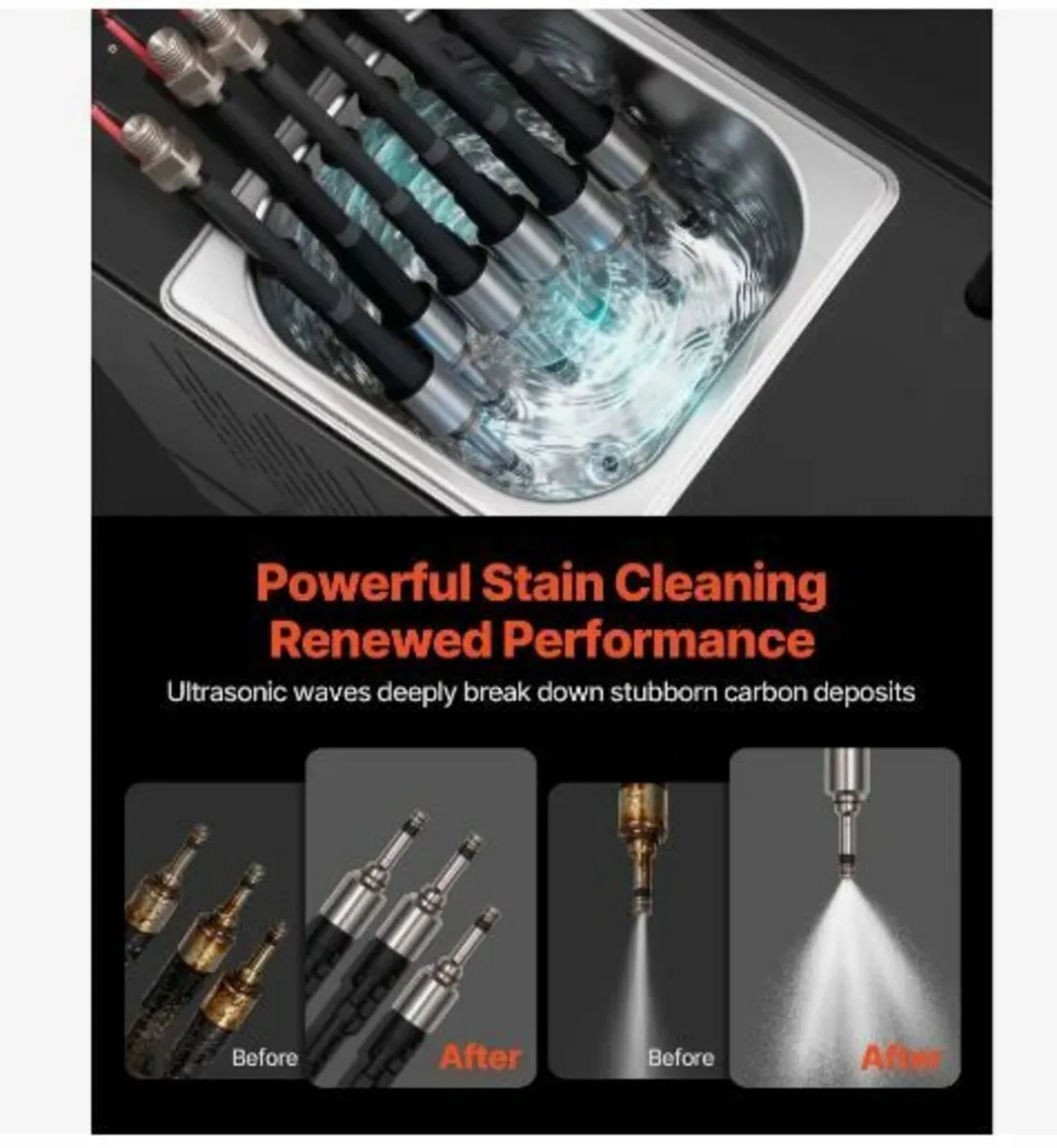 Fuel Injector Cleaner Tester, 9 Test Modes - Image 2