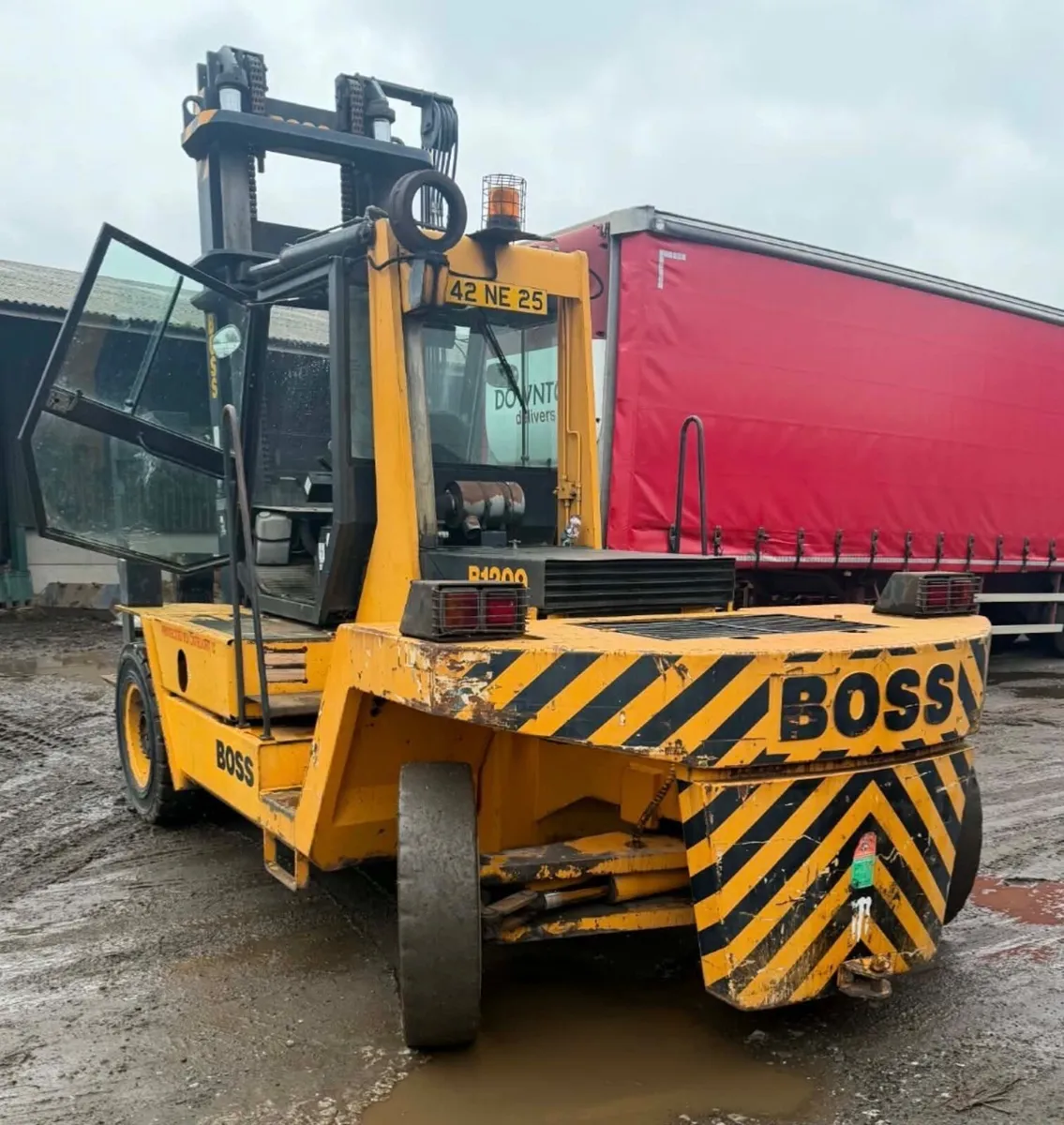 Boss 12 ton diesel forklift - Image 4