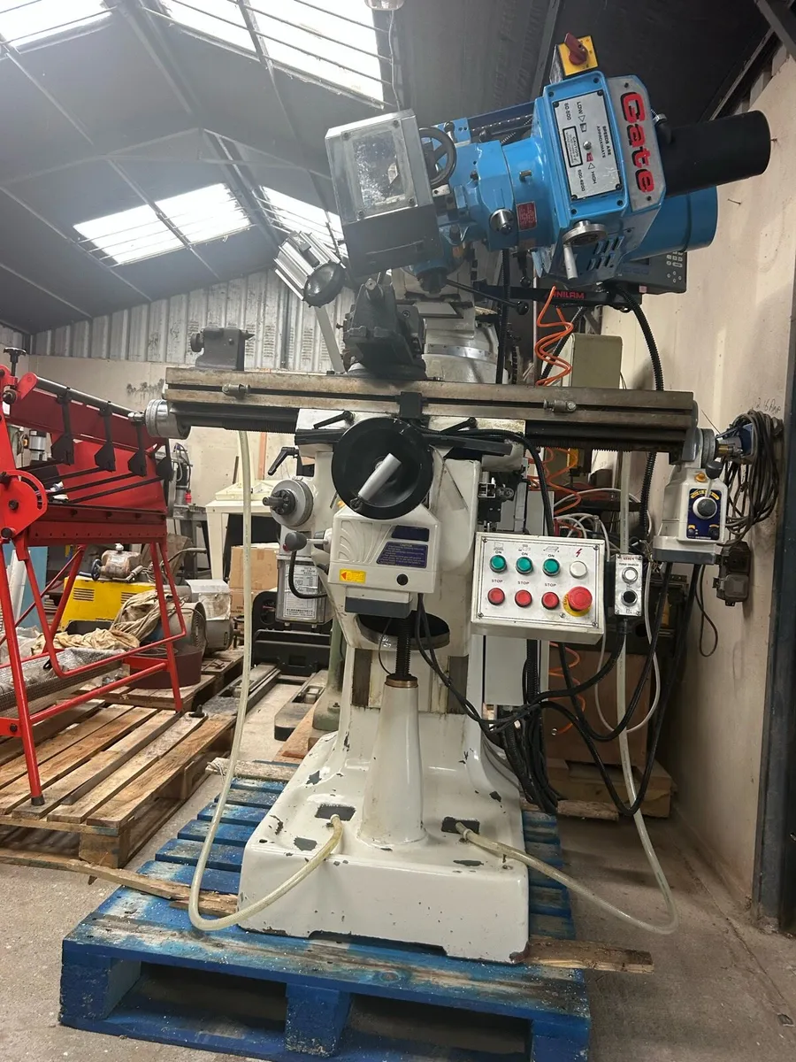 Ex school GATE milling machine - Image 2