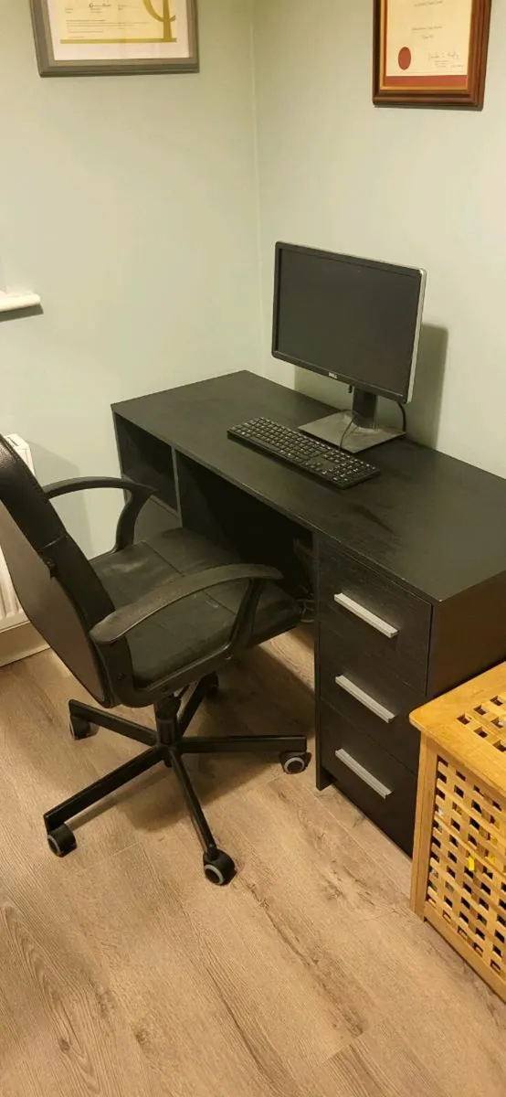 Computer Desk and Office Chair Free to Take Away - Image 1