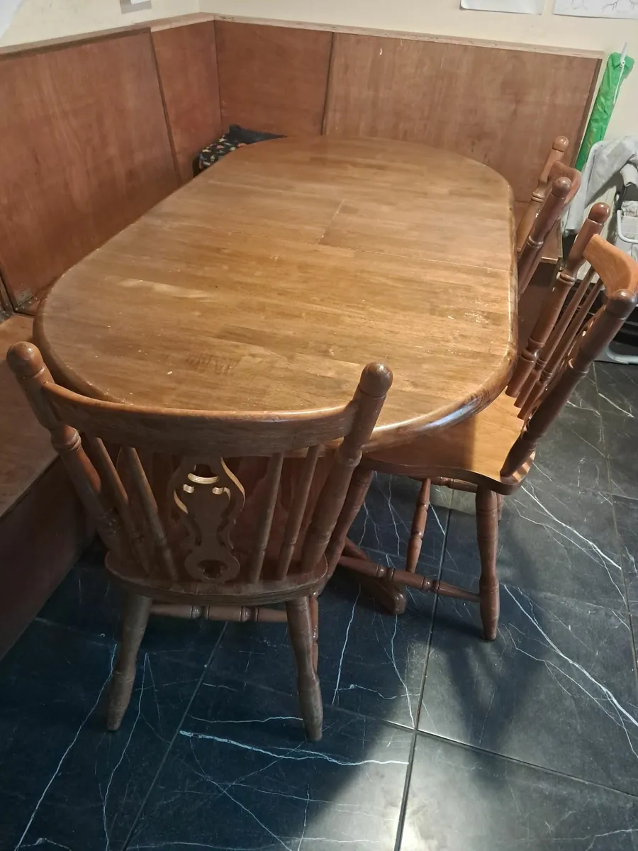 Table and chairs