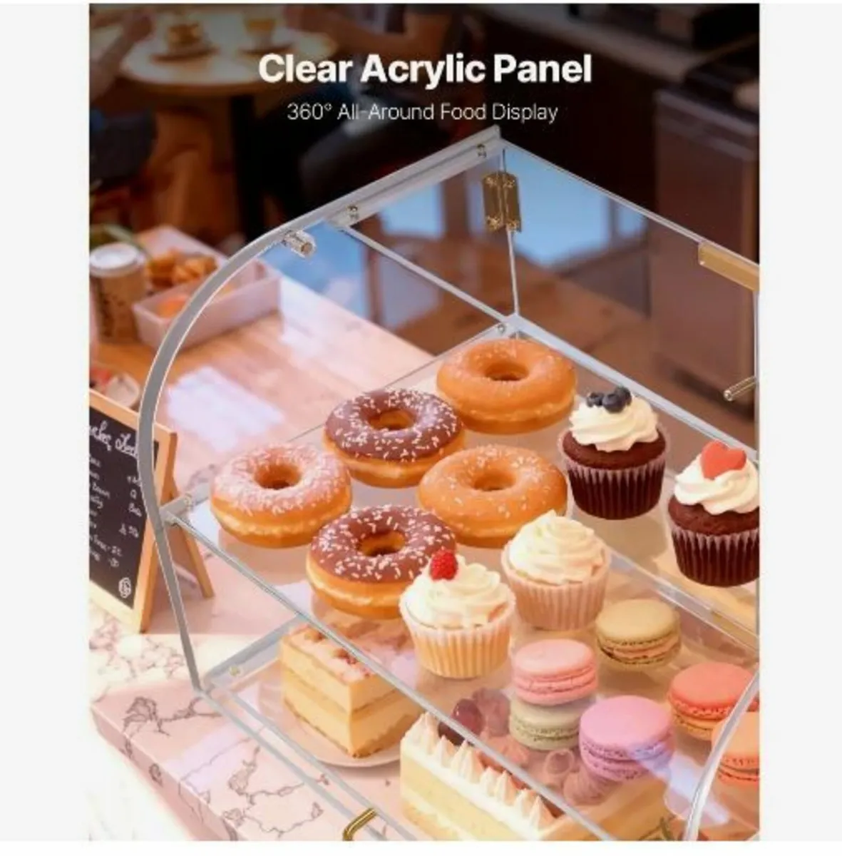 Bakery Display Case, 2-Tier Commercial - Image 3