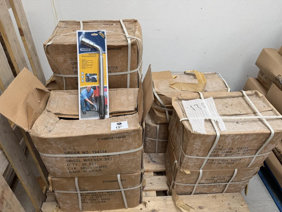 177 x Draper Wheel Nut Wrenches **Online Auction** - Image 1