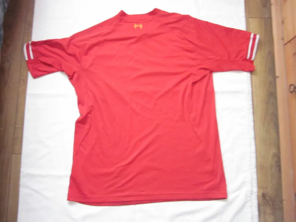 Liverpool FC Home Shirt Warrior  2013/14 XL - Image 4