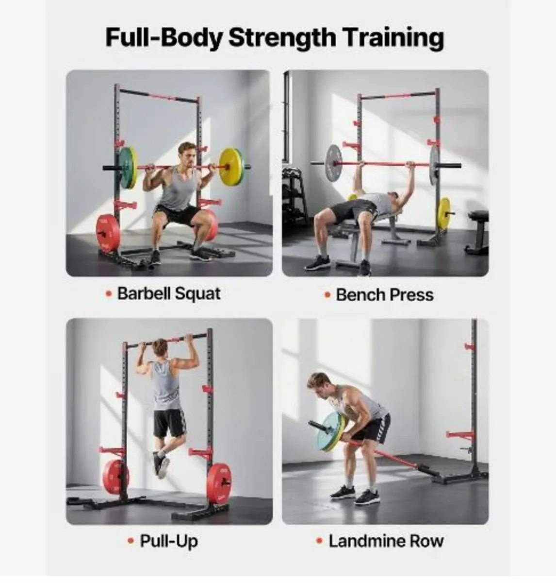 Power Cage Rack, Multifunctional Squat Rack - Image 4