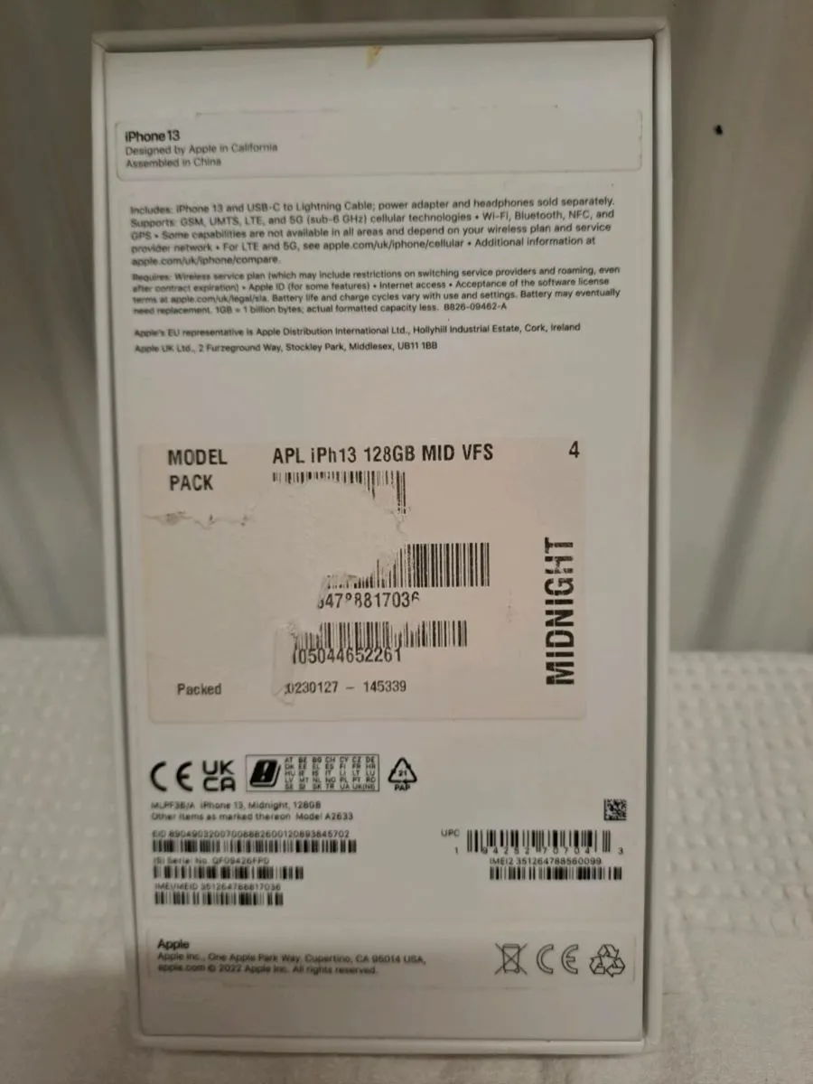 Empty iPhone 13 box - Image 2