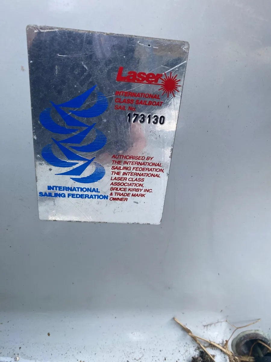 Laser dinghy sailing boat - Image 3