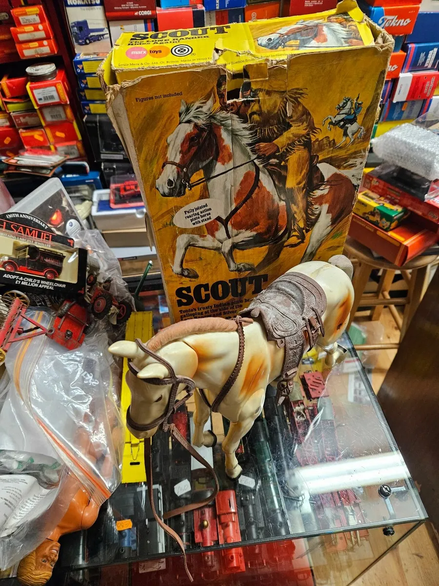 Vintage Marx Lone Ranger Scout - Image 3