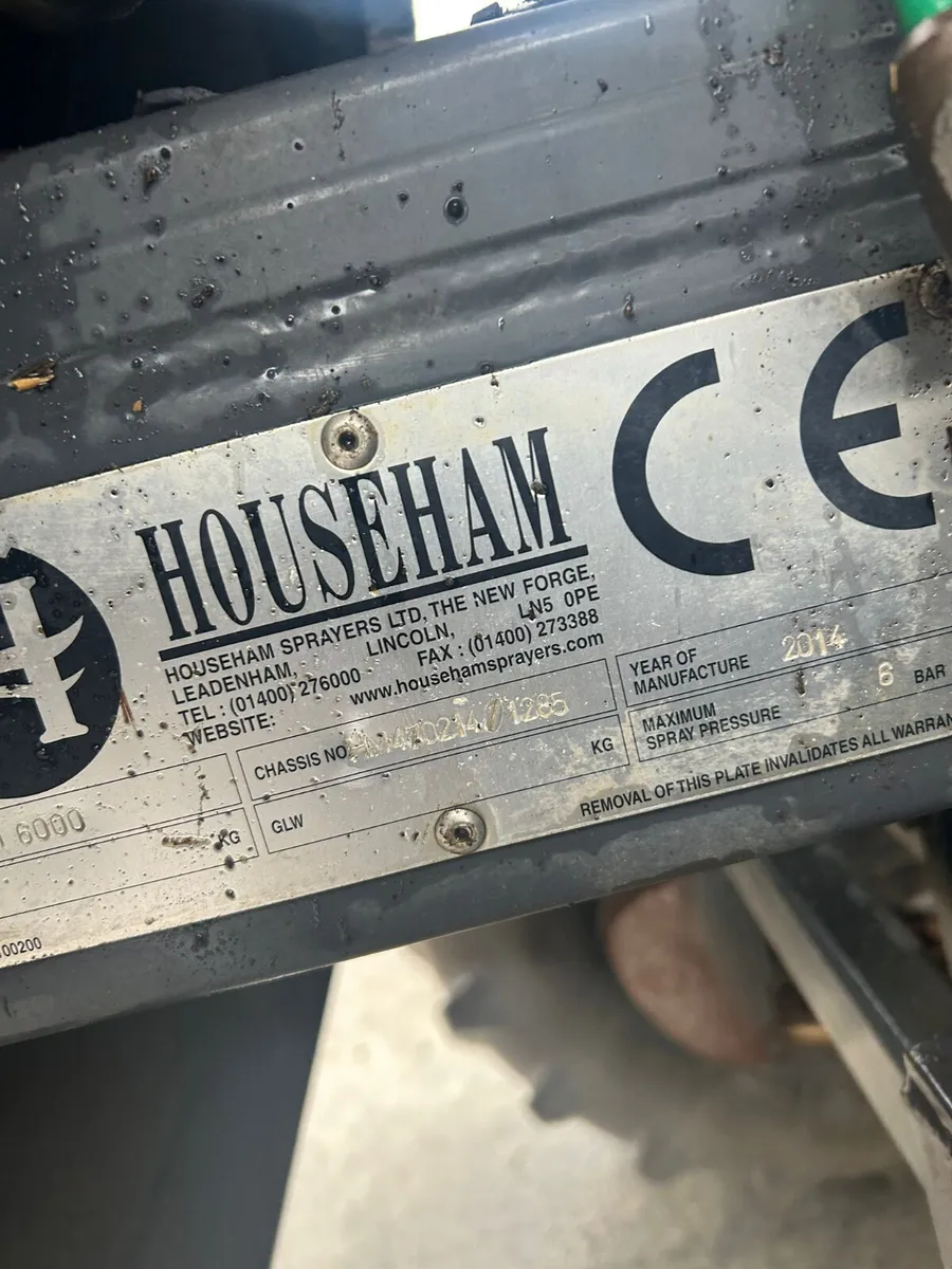 Househam Self Propelled Sprayer - Image 3