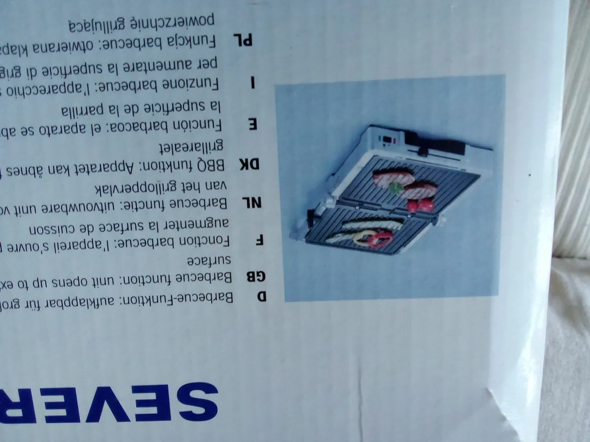 Electric grill, brand new in box - Image 4