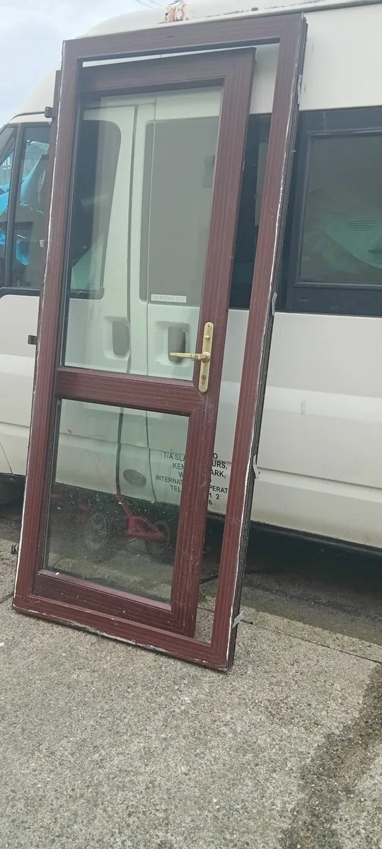 Pvc door with frame