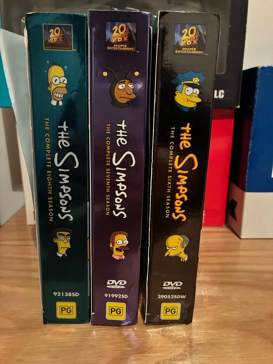 The Simpsons DVD serious 6,7,8 - Image 2