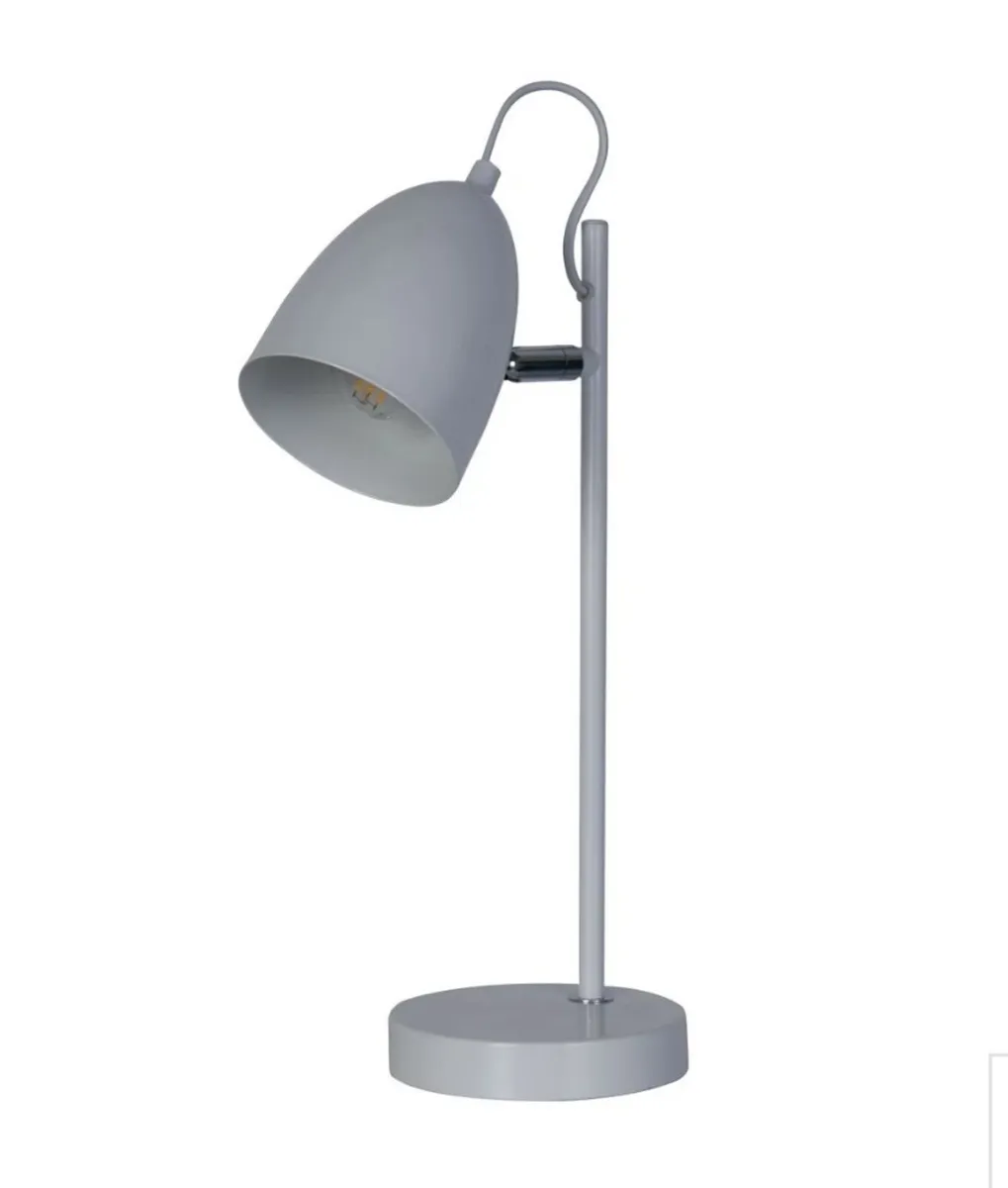 Brand new grey desk lamp - Image 1