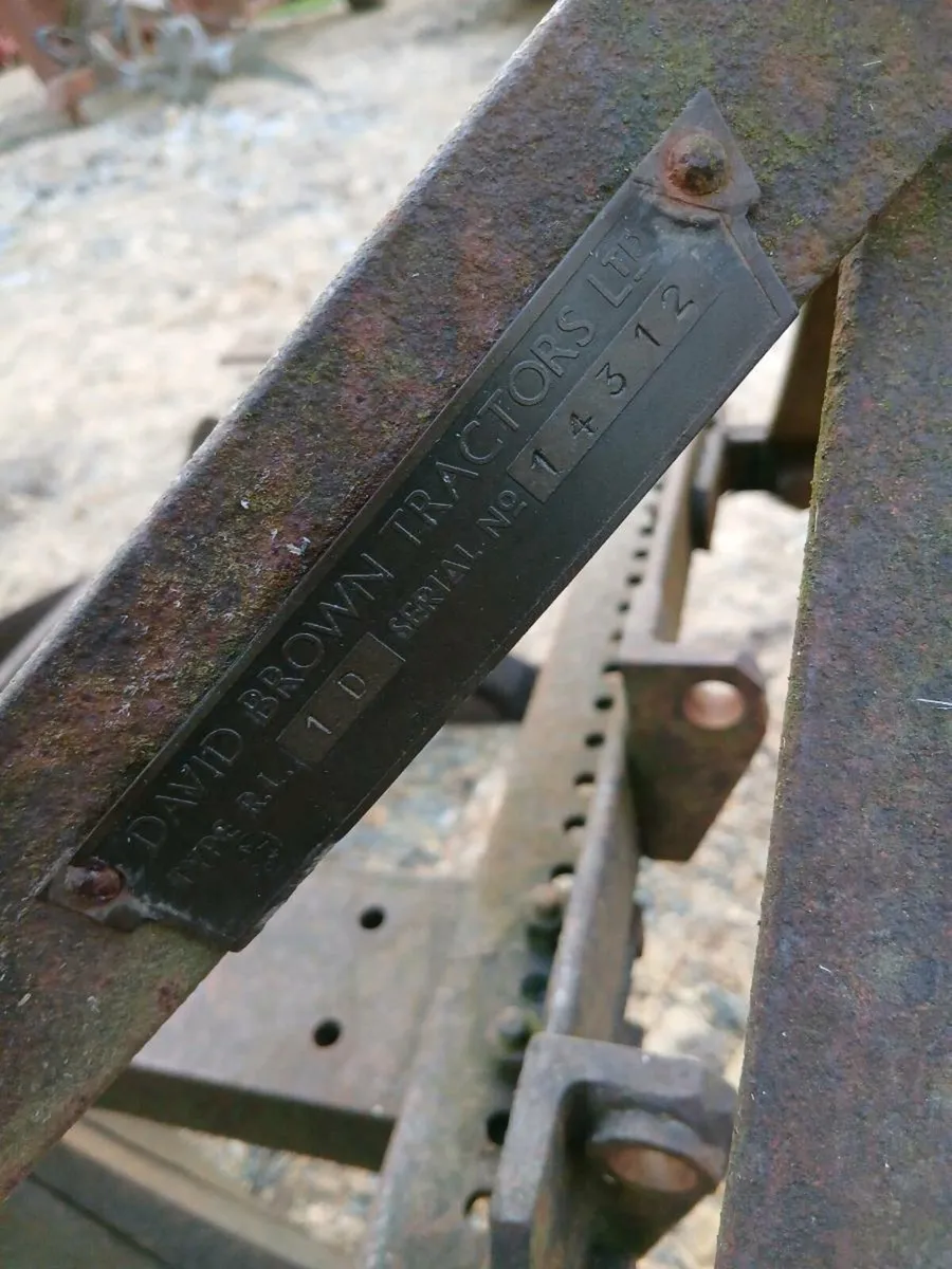 David Brown Ridger - Image 4