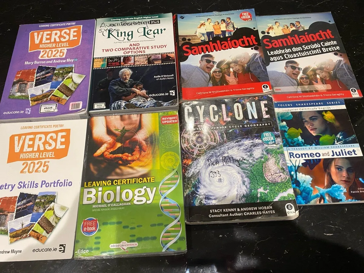 Leaving & Junior Cert books