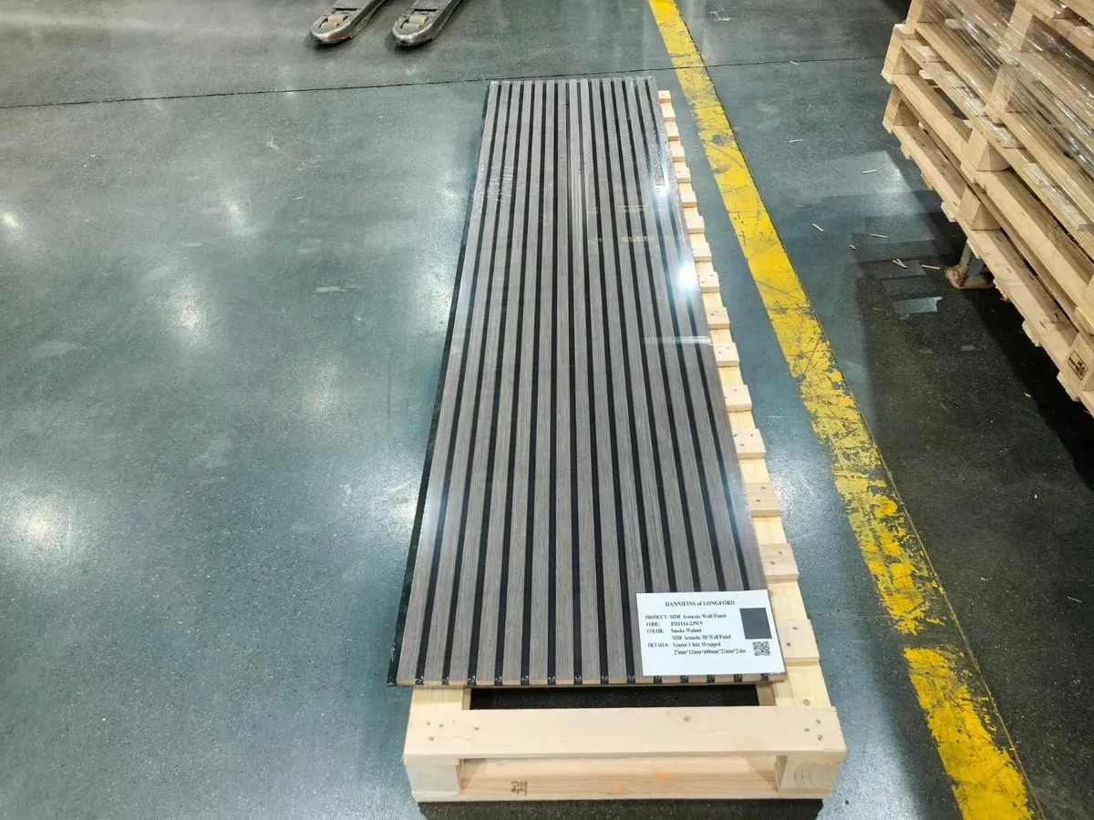 3D MDF Acoustic Wall Panels 2.4m x 600mm - €59.95 - Image 2