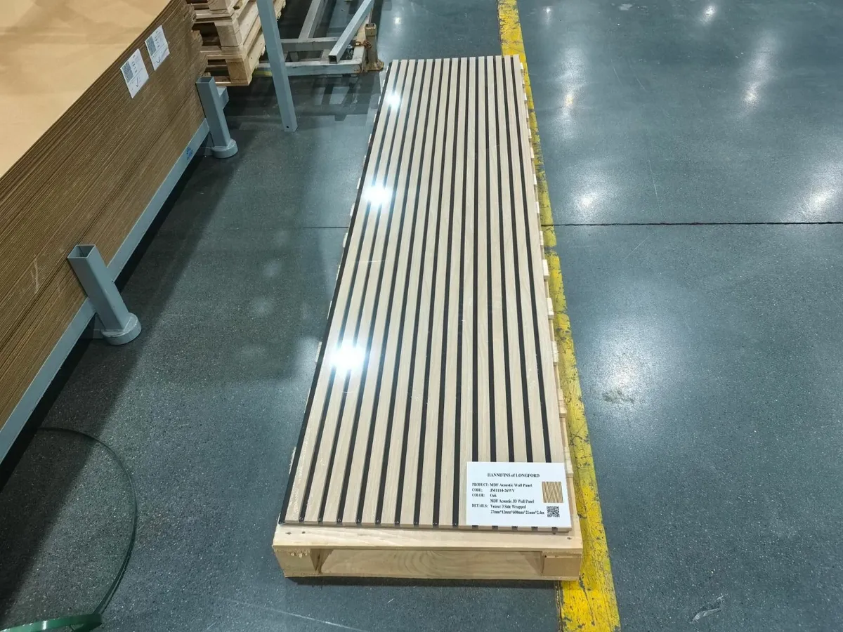 3D MDF Acoustic Wall Panels 2.4m x 600mm - €59.95 - Image 3