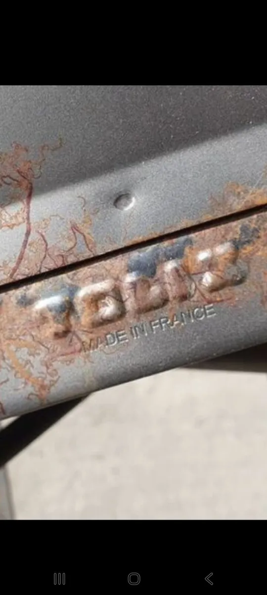 vintage industrial  tolix bar stool - Image 3