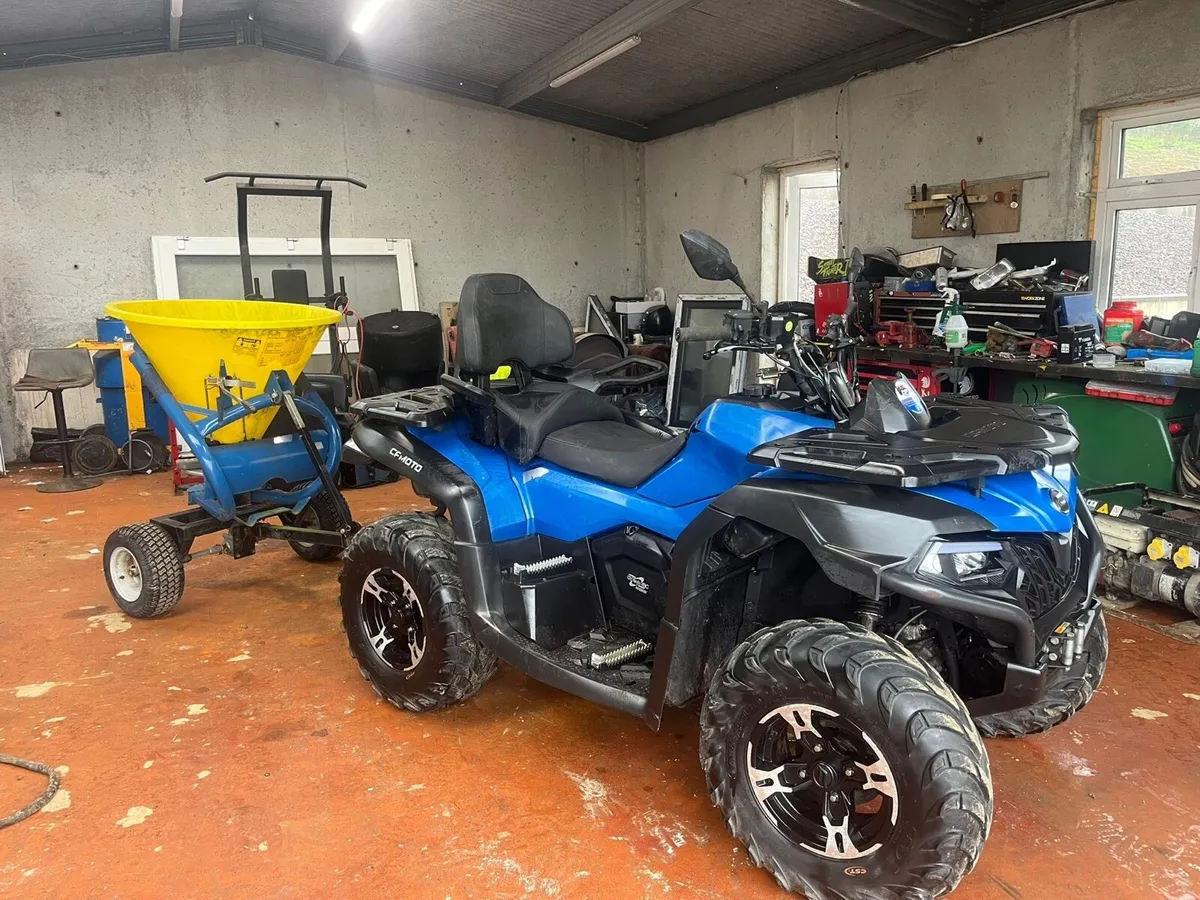 2020 cf moto 625 cc & spreader - Image 2