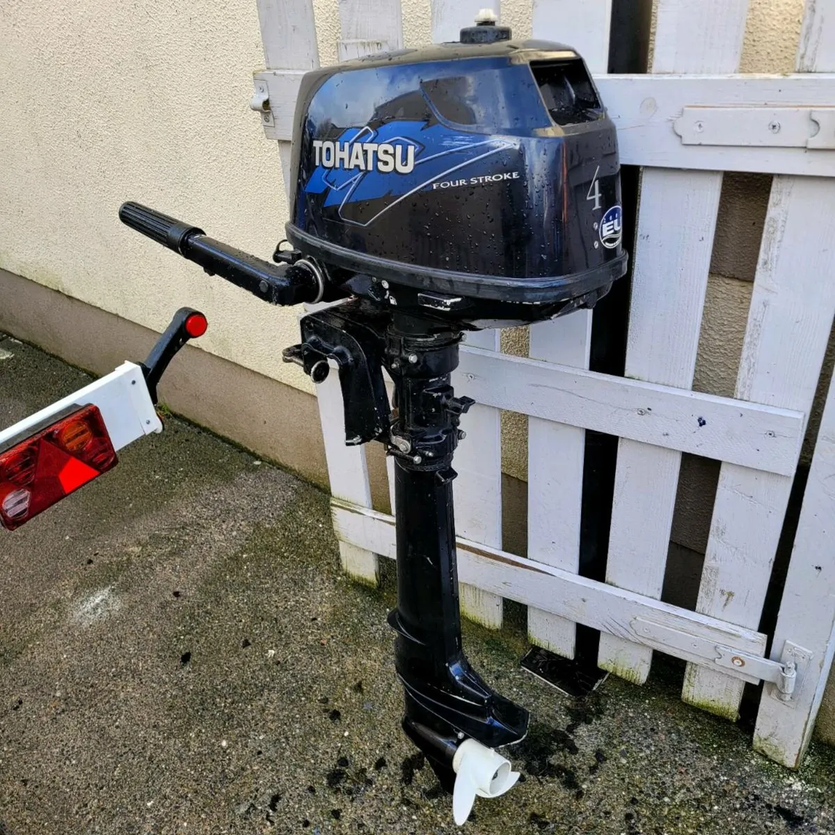 Tohatsu 4hp 4stroke longshaft running perfectly - Image 2