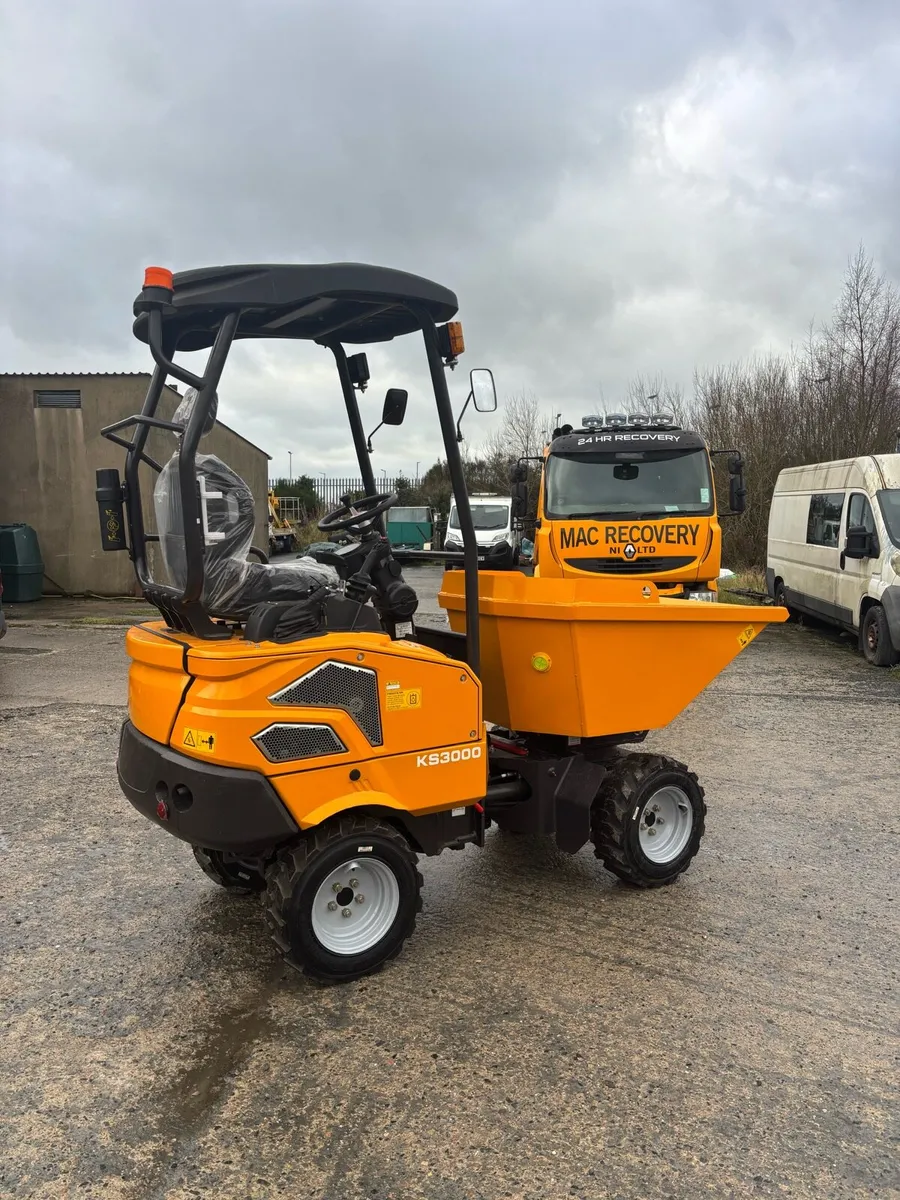 1 Ton Swivel Tip dumper - Image 1