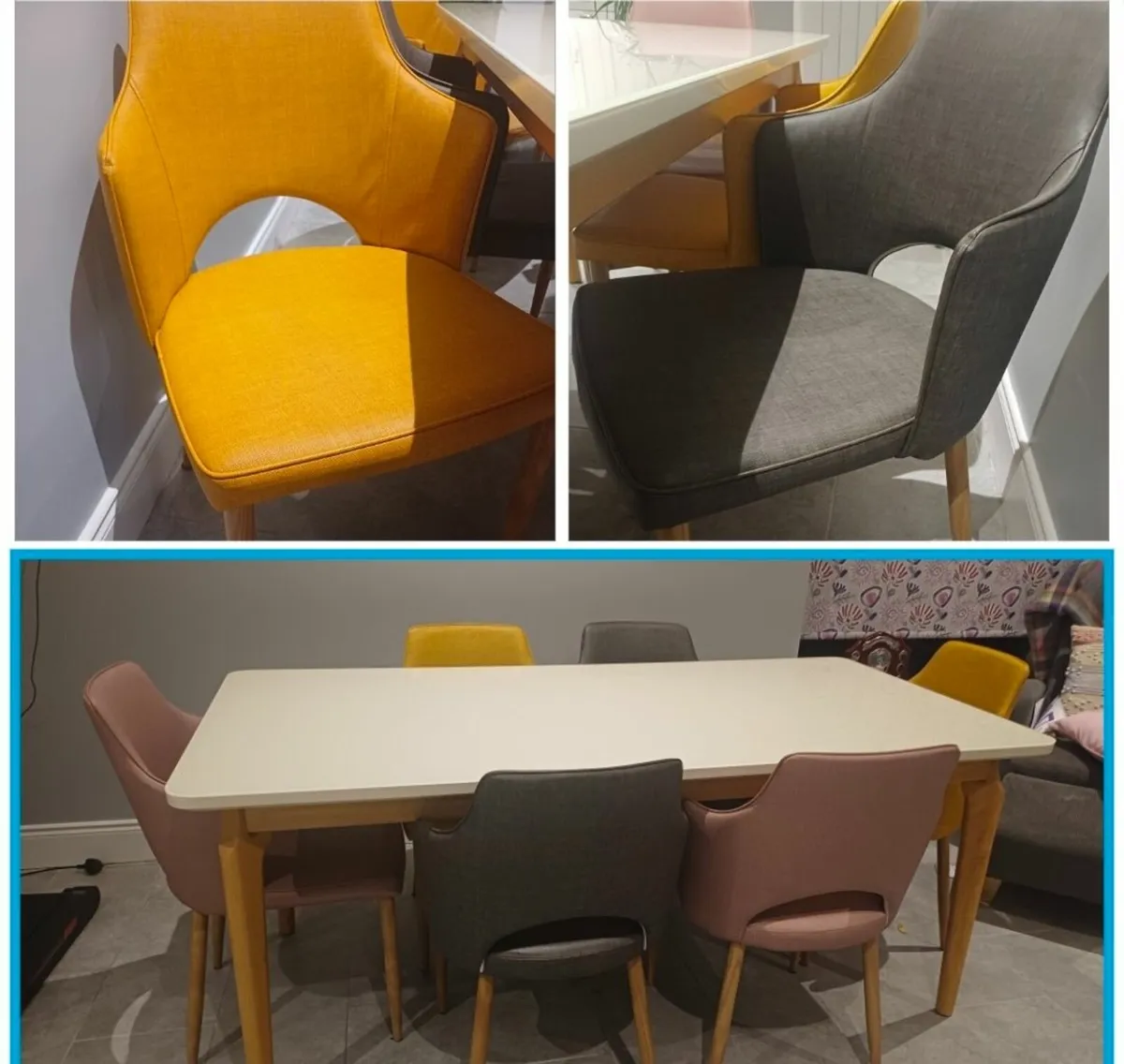 Dining Table & 6 Chairs - Image 1