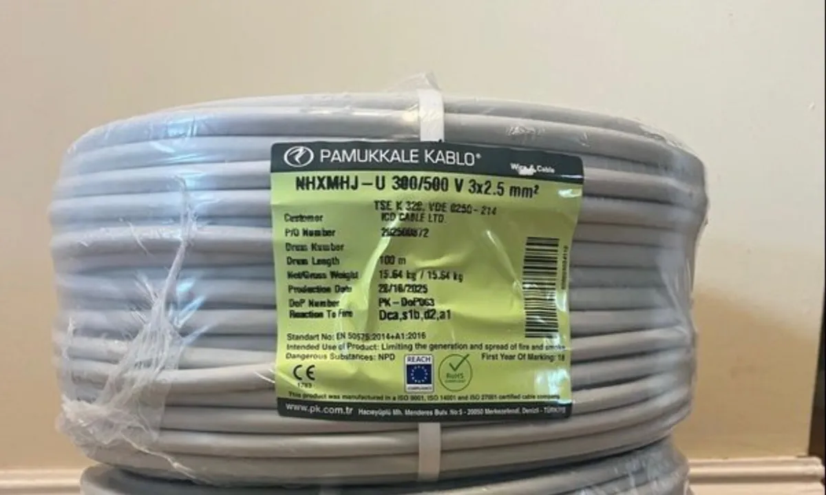 Cable - 2 Rolls  (3x2.5 and 3x1.5) - Image 1