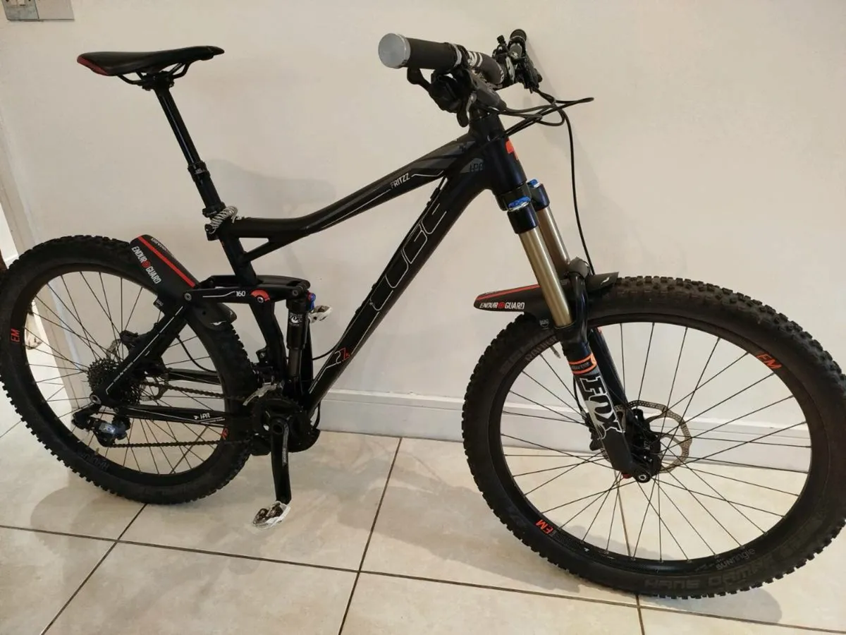 Cube Fritz full suspension mountain bike - Image 1