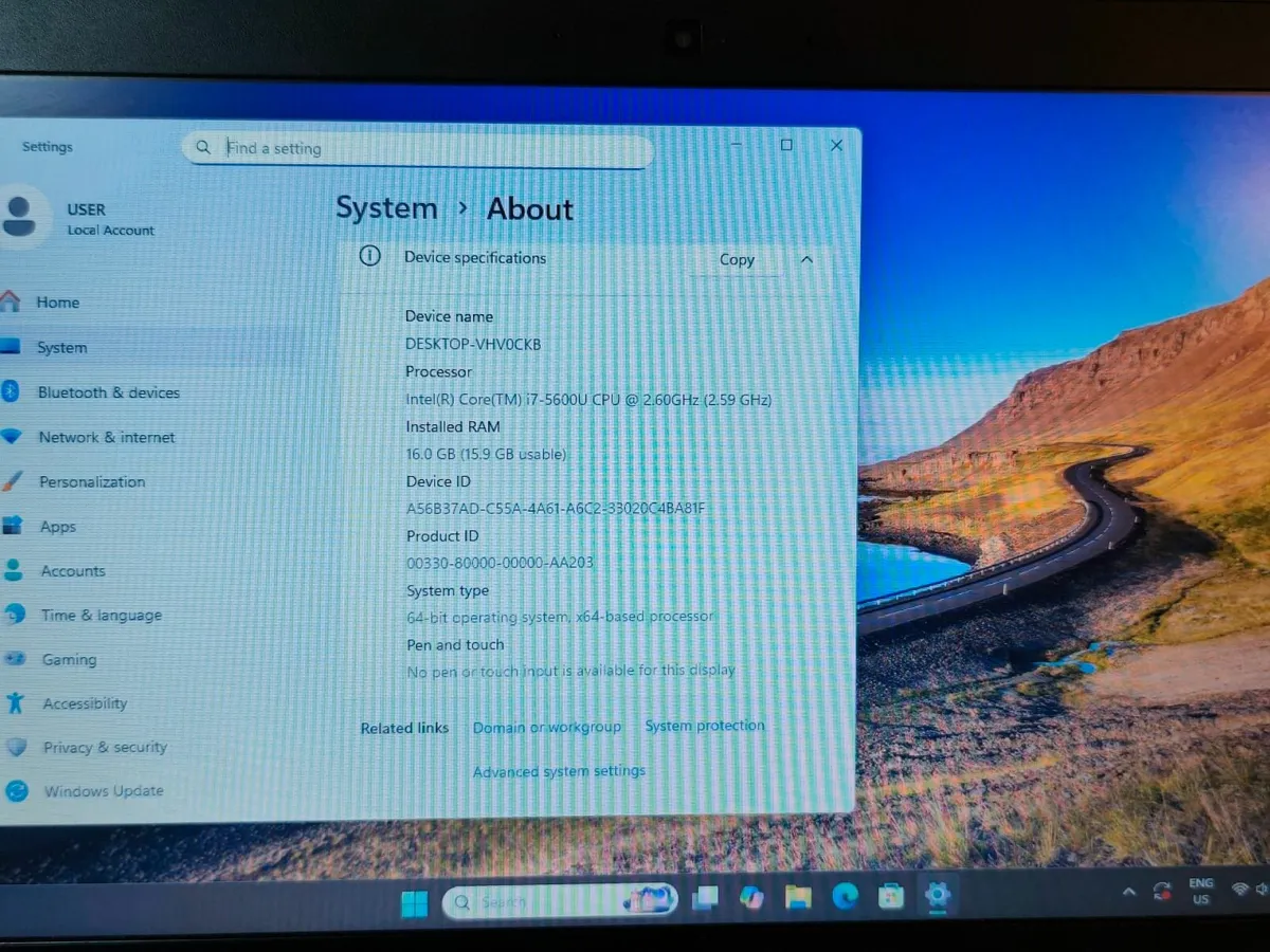 Dell Latitude 14 E7450 i7 5th gen 16/256GB SSD - Image 4