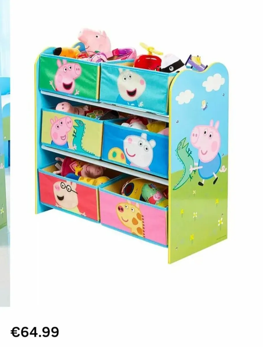 Brand New Peppa Pig Toddler Storage Bed and Storag - Image 4