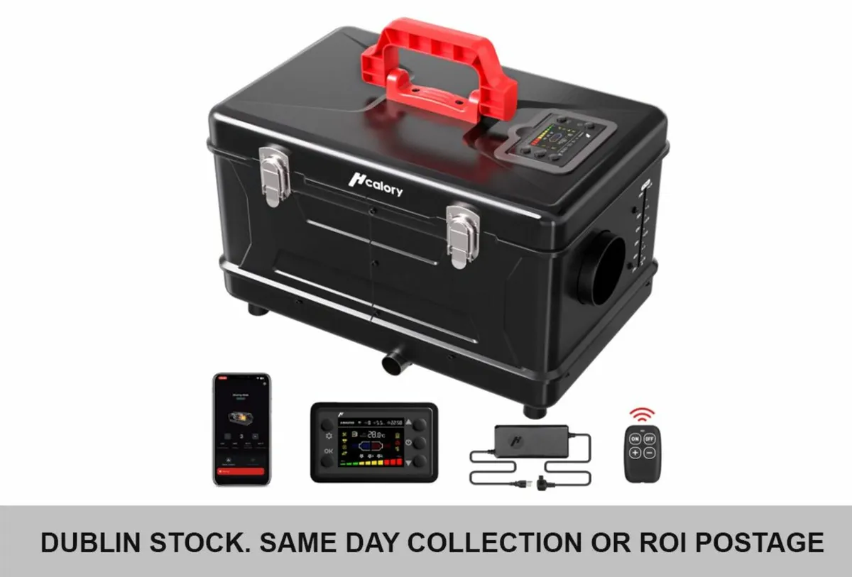 Toolbox Compact Diesel Heater, Power Supply App - Image 1