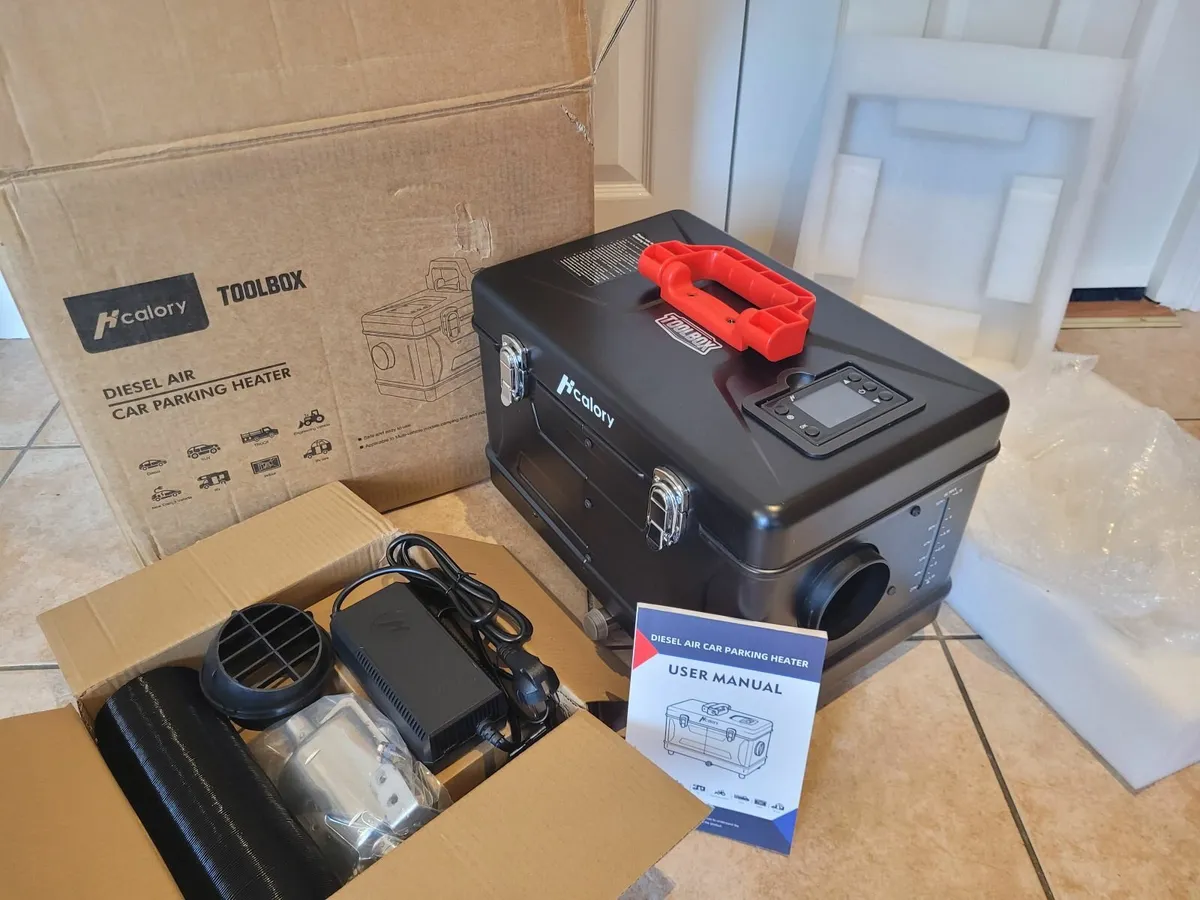Toolbox Compact Diesel Heater, Power Supply App - Image 1