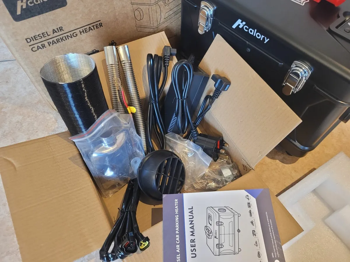Toolbox Compact Diesel Heater, Power Supply App - Image 2
