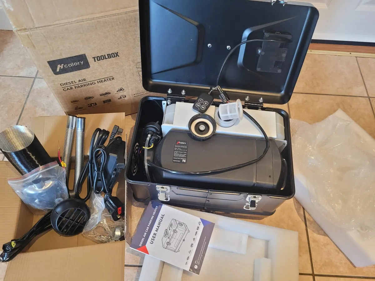 Toolbox Compact Diesel Heater, Power Supply App - Image 3