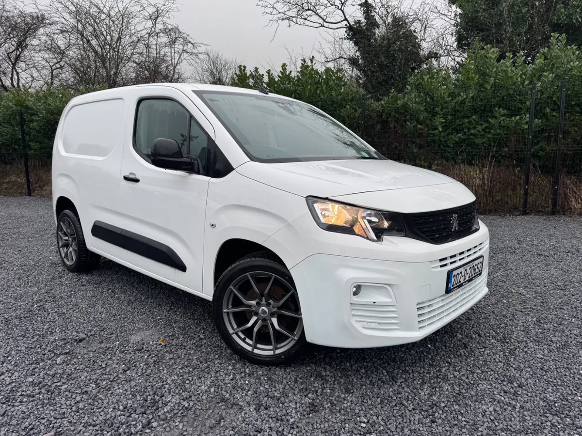 2020 Peugeot Partner 3 Seater ZERO DEPOSIT FINANCE - Image 1