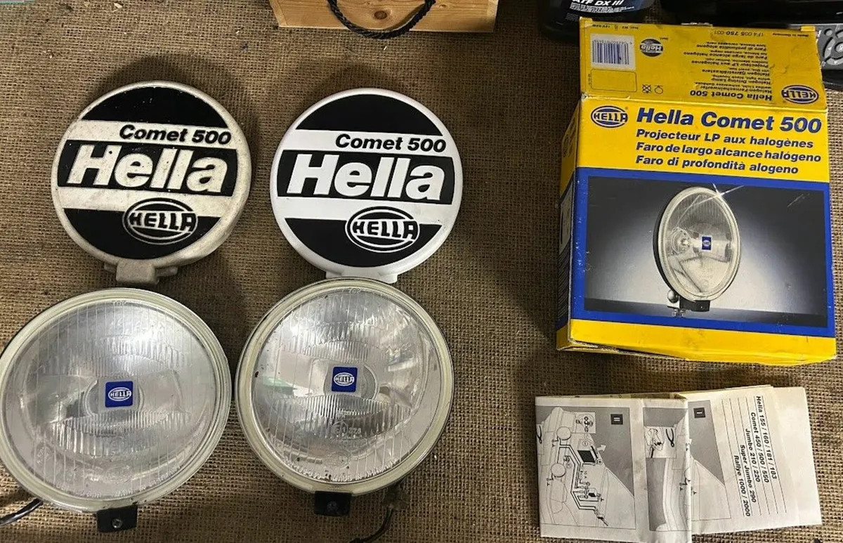 Hella Comet 500 Spotlights