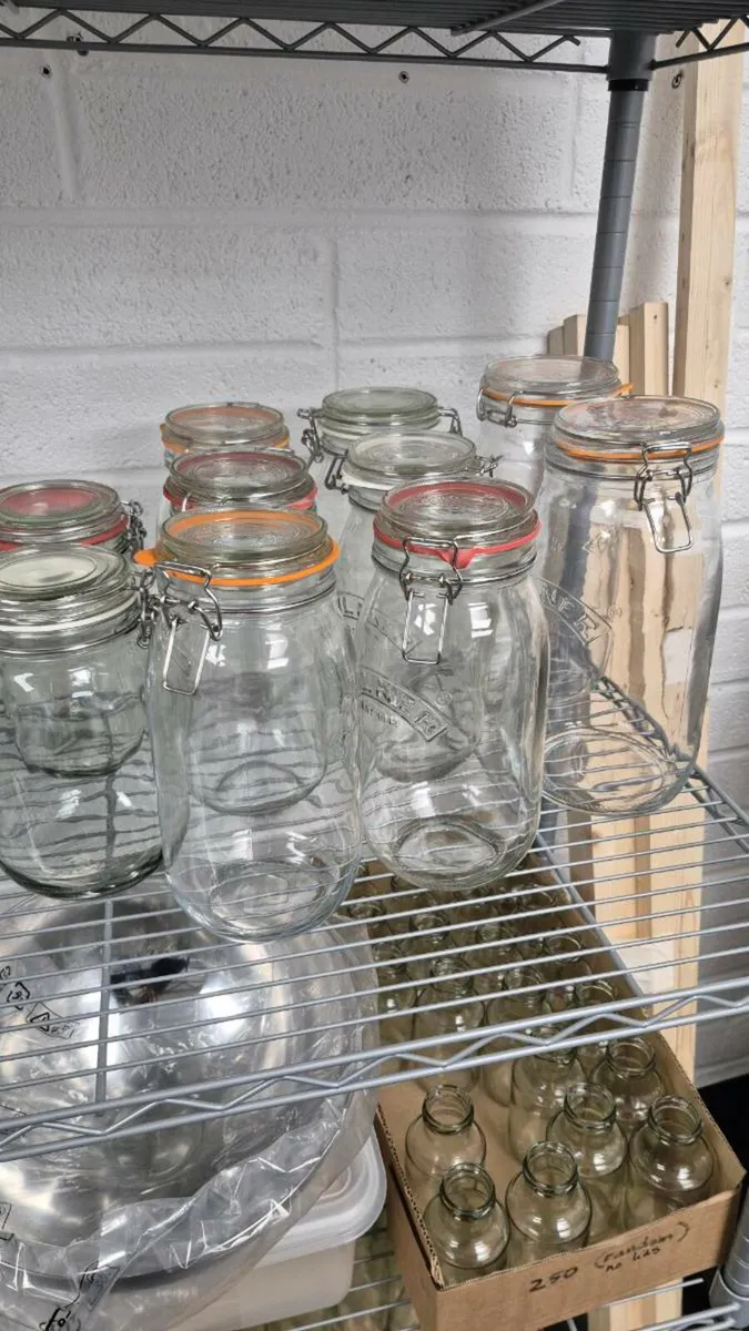 Clip top jars - Image 1