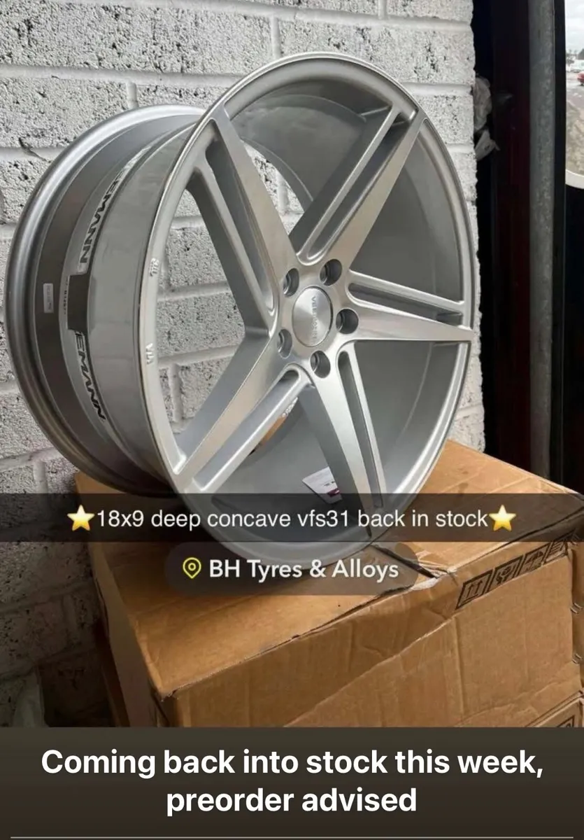 18inch Veeman VFS31 alloy wheels