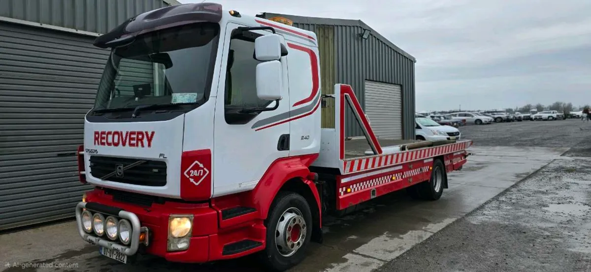 07 VOLVO FL 3 CAR RECOVERY - Image 1