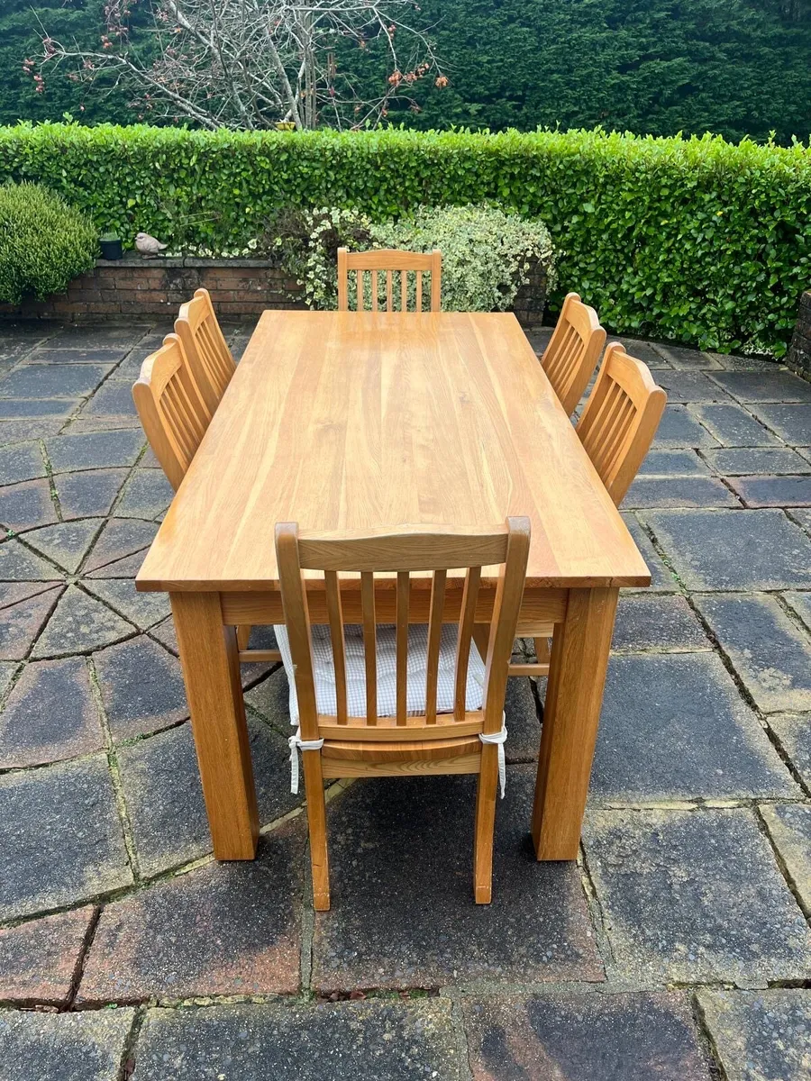 5ft Table and chair set - Image 2