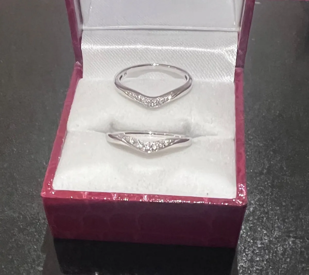 Wedding and engagement ring set - Image 3