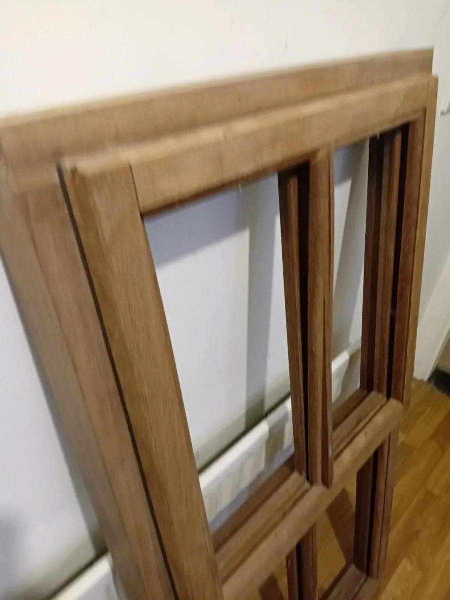 solid teak window - Image 3