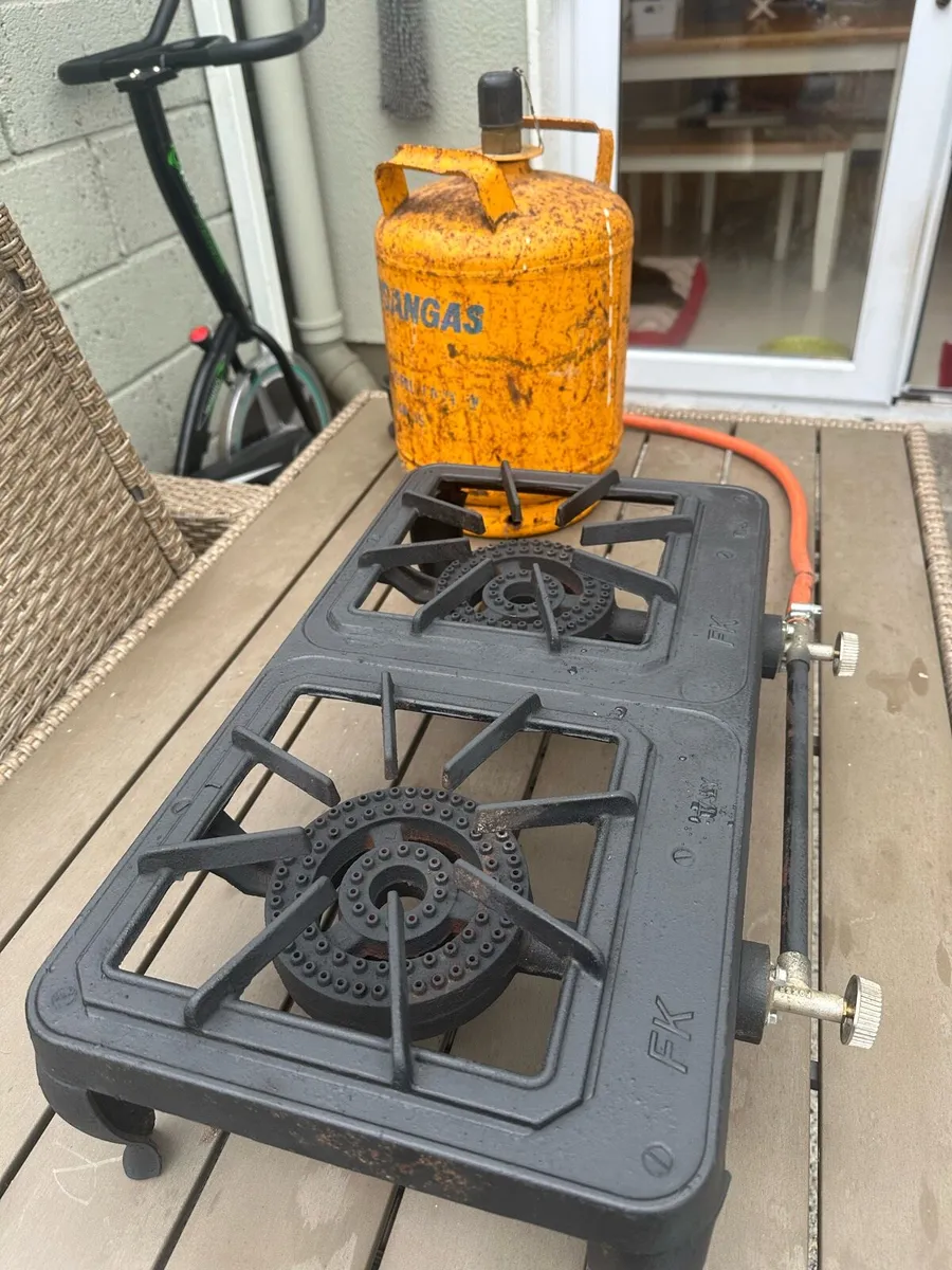 Cast Iron 2 Ring Burner - Image 1