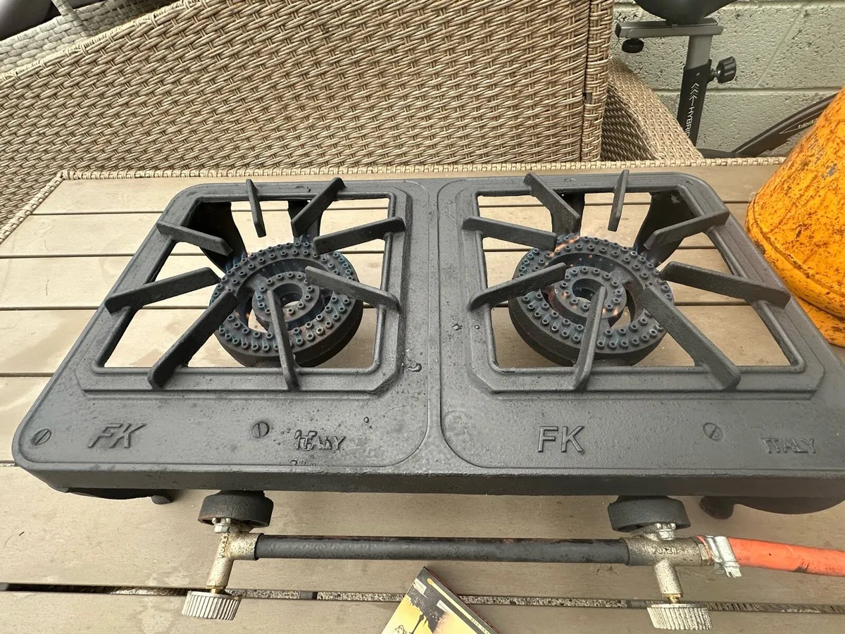 Cast Iron 2 Ring Burner - Image 2