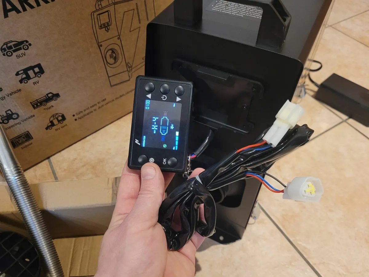 Hcalory Blazecore Diesel Heater, Power Supply, App - Image 4