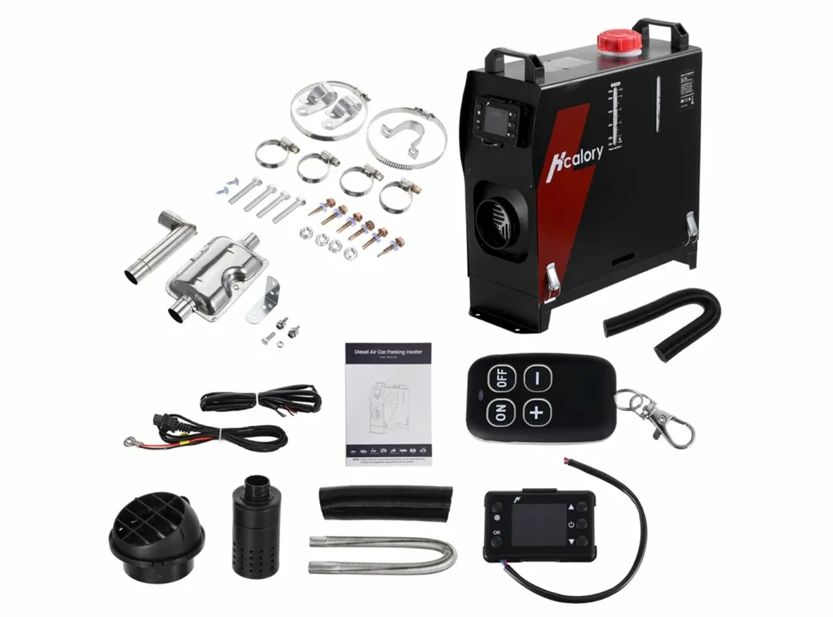 Hcalory Blazecore Diesel Heater, Power Supply, App - Image 2
