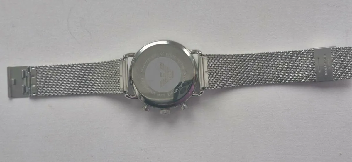 Emporio armani mens quartz watch - Image 2